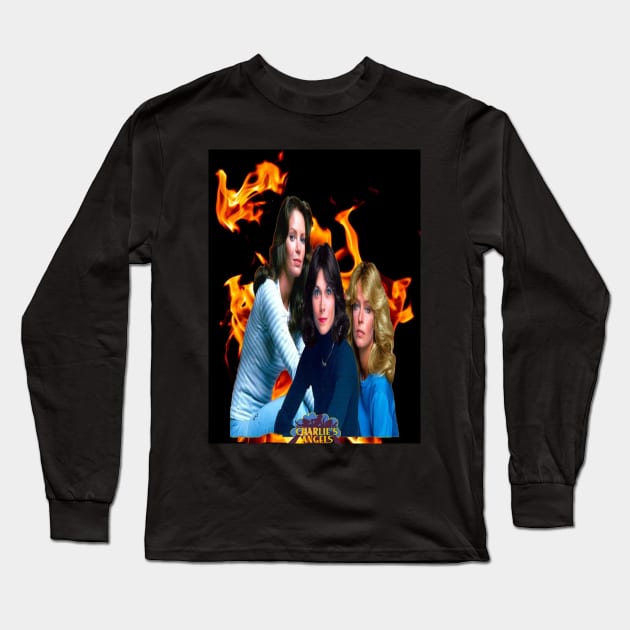 Charlies angels Long Sleeve T-Shirt by fonchi76